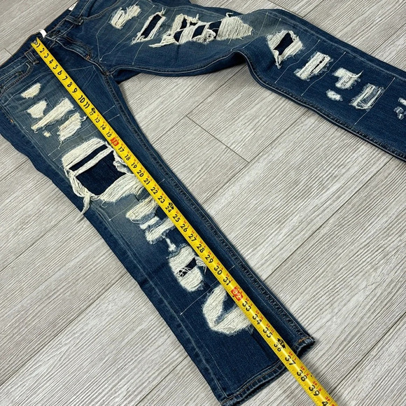 Rag & Bone Dre Distressed Jeans Size 31 in color Ada Brigade - Picture 14 of 15